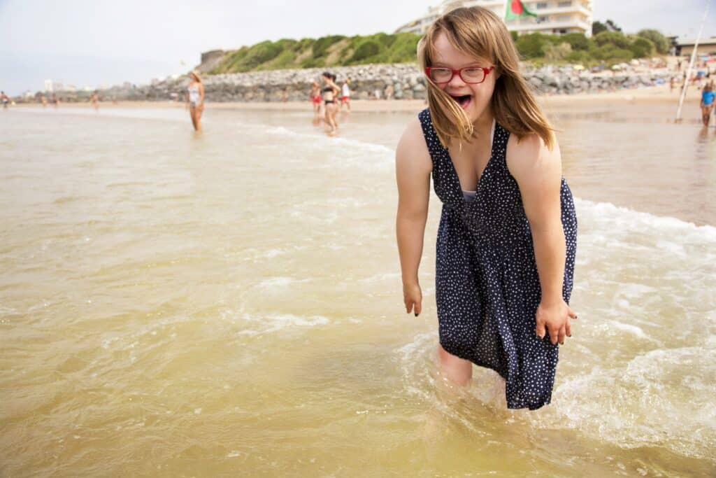 girl at the beach