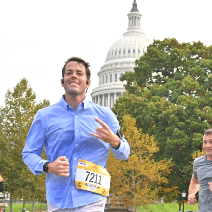 LuMind IDSC marathon runner Daniel Osborne